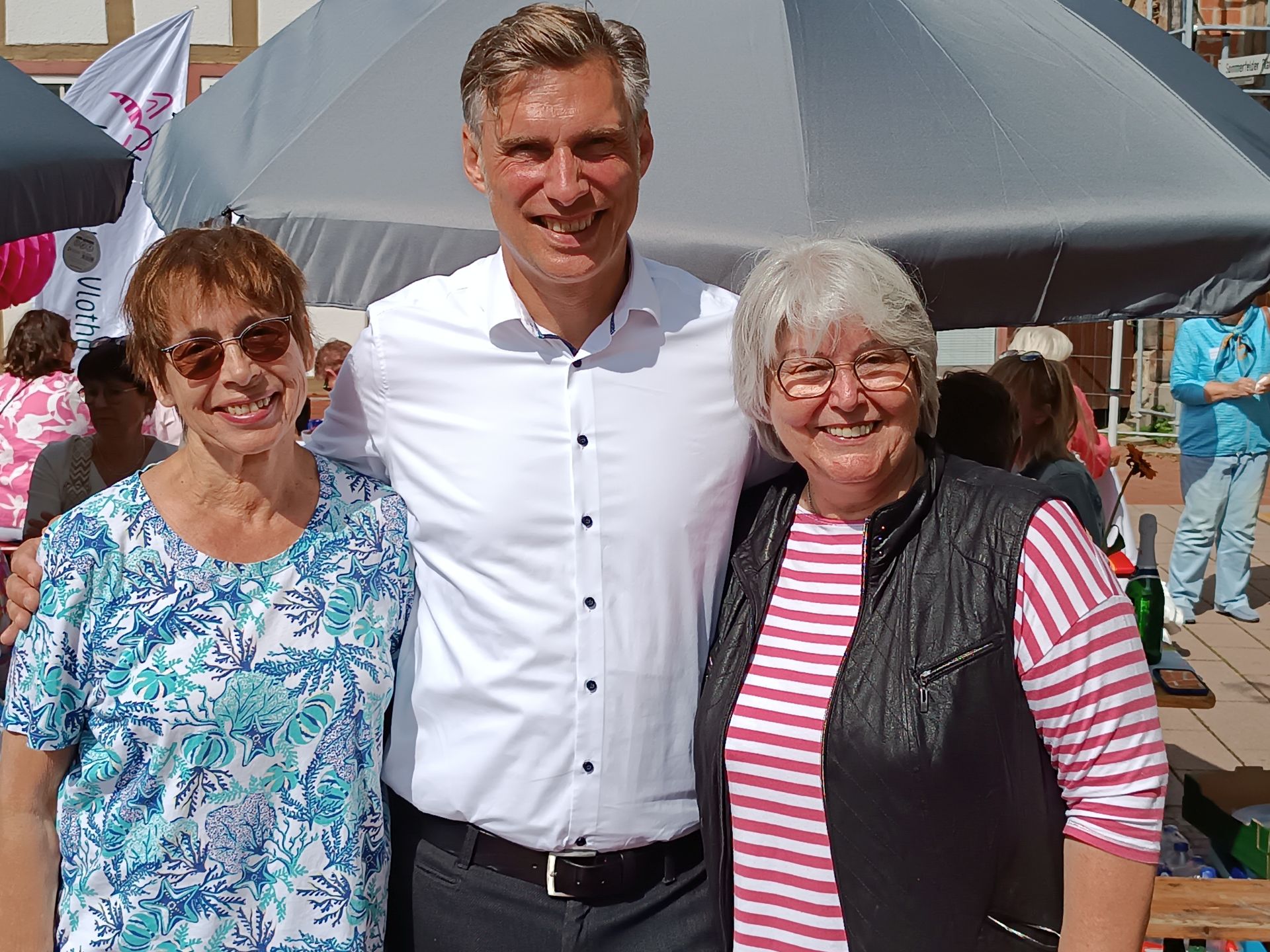 Christine Stöpel, Rocco Wilken und Heike Begemann-Dröge