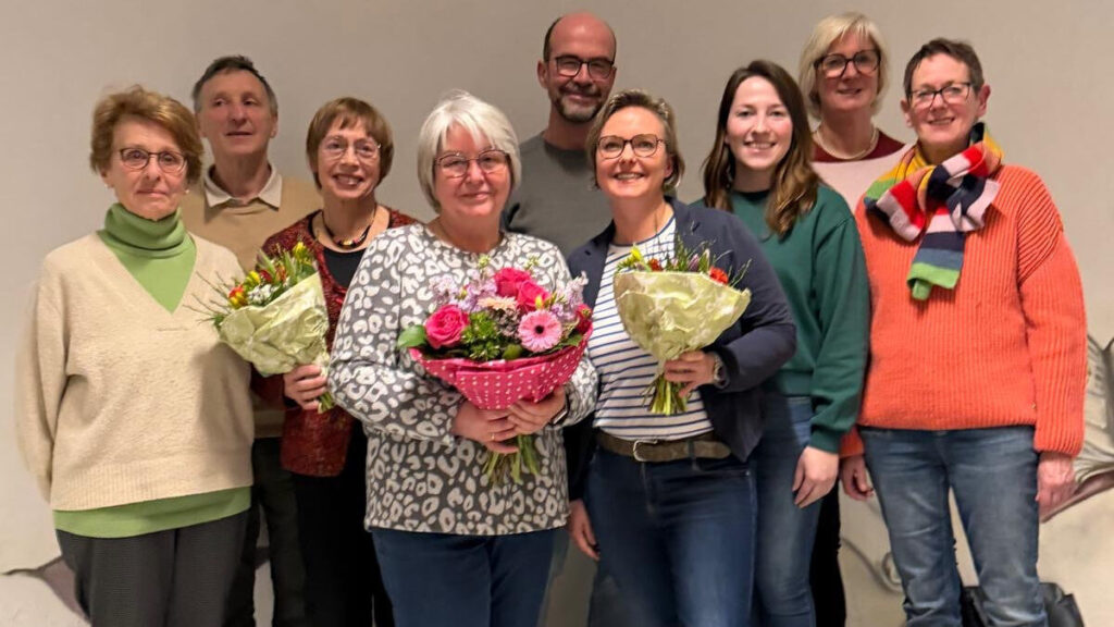 Vorstand des Partnerschaftsvereins Vlotho – Aubigny nach der Jahreshauptversammlung 2026.