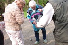 Partnerschaftsverein Vlotho – Aubigny: Boules-Spielen im Jahr 2014 (Bild: Ulrich Klose)