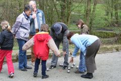Partnerschaftsverein Vlotho – Aubigny: Boules-Spielen im Jahr 2014 (Bild: Ulrich Klose)