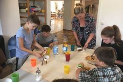 Crêpes backen bei den Ferienspielen 2018