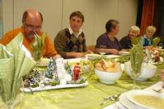 Tolle Tischdekos sind außer leckerem Essen das Markenzeichen des 1. Kochklubs.