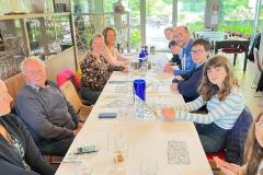 Besuchsfahrt 2022: Mittagessen im Restaurant "Leander"