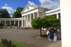 Wandelhalle im Kurpark Bad Oeynhausen, 27. Mai 2022