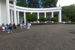 Wandelhalle im Kurpark Bad Oeynhausen, 27. Mai 2022