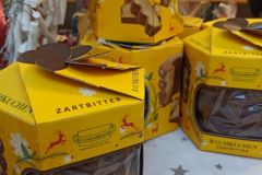 Téléthon 2022 in Aubigny: Auch Baumkuchen hatten wir im Angebot. (Bild: Vanessa Wolke)