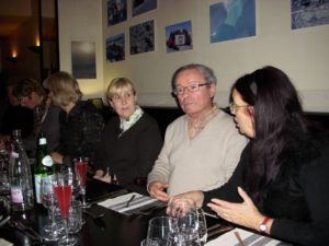 Téléthon-Abschiedsessen im im Restaurant „Le bien aller“ in Aubigny
