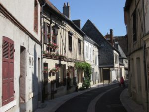 Rue des Foulons in Aubigny (Bild: Ulrich Klose)