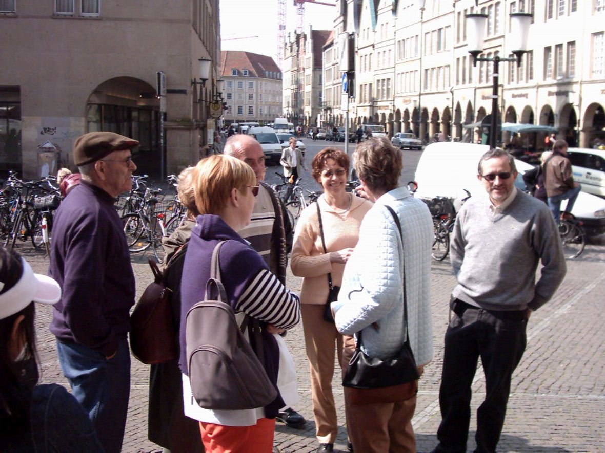 Besuch in Münster im Jahr 2004 (Bild: Ulrich Klose)