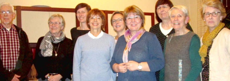 Der Vorstand 2019 des Partnerschaftsvereins Vlotho – Aubigny