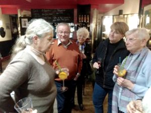 Télethon 2019 in Aubigny: Abschluss im Restaurant Bien aller