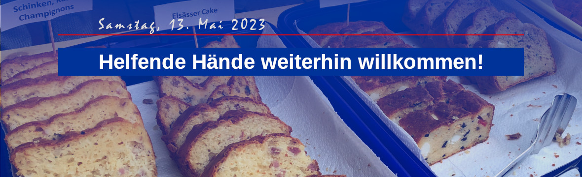 Stand des Partnerschaftsvereins beim Vlothoer Ehrenamtstag 2023