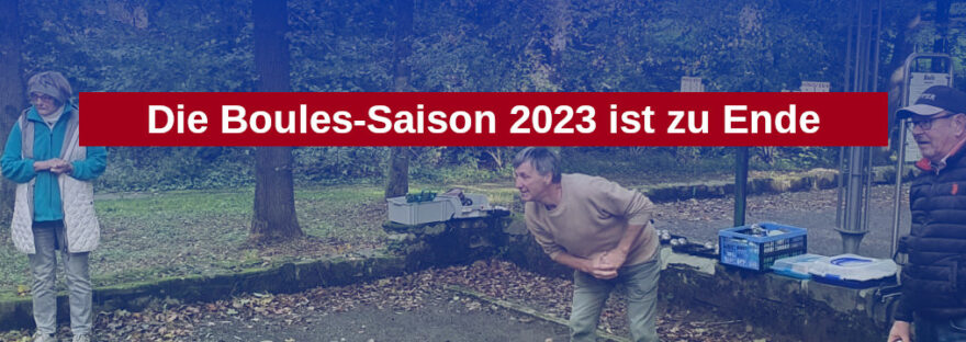 Seitenbanner Boules-Saisonabschluss 2023
