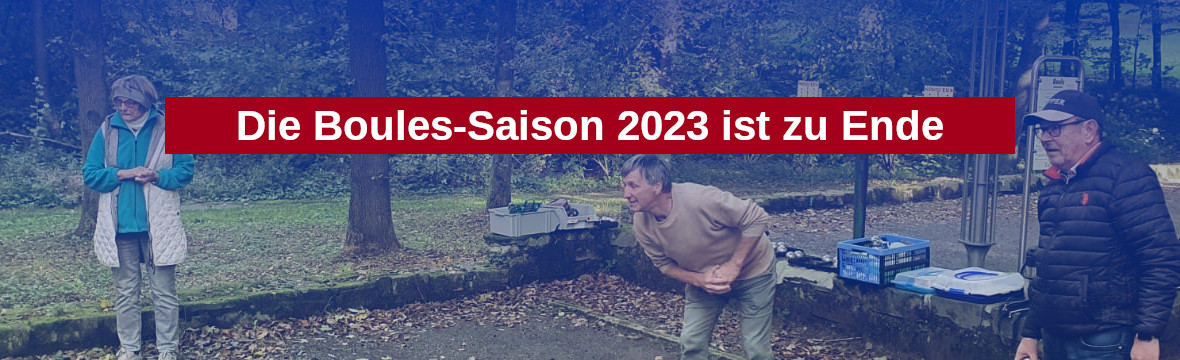 Seitenbanner Boules-Saisonabschluss 2023