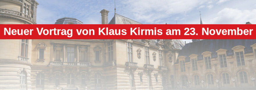 Vortrag von Klaus Kirmis am 23.11.2023 in Vlotho
