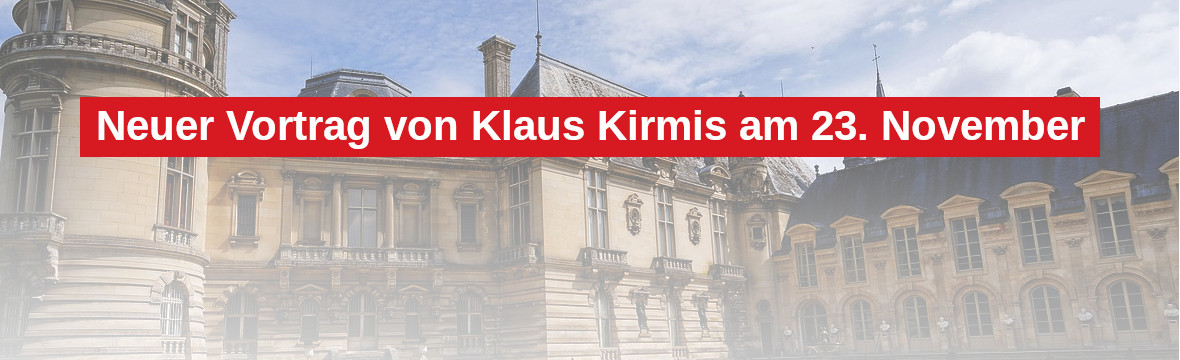 Vortrag von Klaus Kirmis am 23.11.2023 in Vlotho