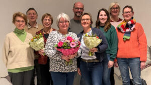 Vorstand des Partnerschaftsvereins Vlotho – Aubigny nach der Jahreshauptversammlung 2026.