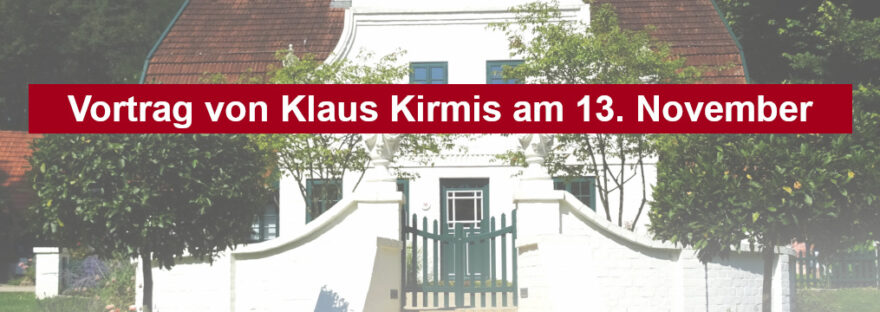 Seitenbanner Vortrag Klaus Kirmis, 13.11.2026, über Paula Modersohn-Becker.