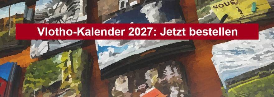 Seitenbanner für die Ankündigung des Vlotho-Kalenders 2027